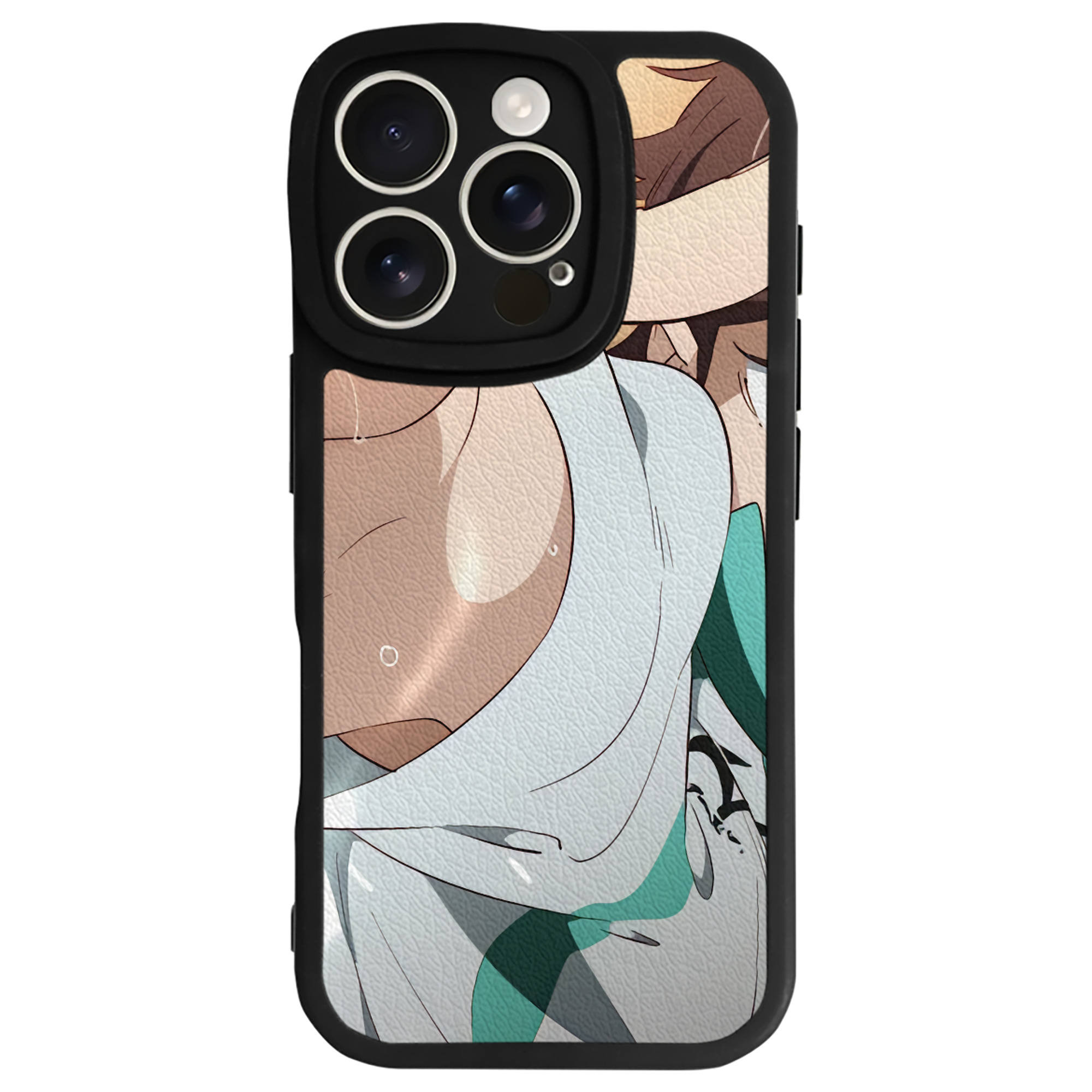 （画像用） ハイキュー!! Haikyu!! 【iPhone 16シリーズ対応】シリコンスマホケース（レザー調） 材質：シリコン